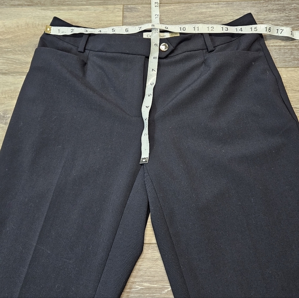 Calvin Klein Black Modern Fit Dress Pants Trousers Slacks Women's 4 Classic - Picture 5 of 10